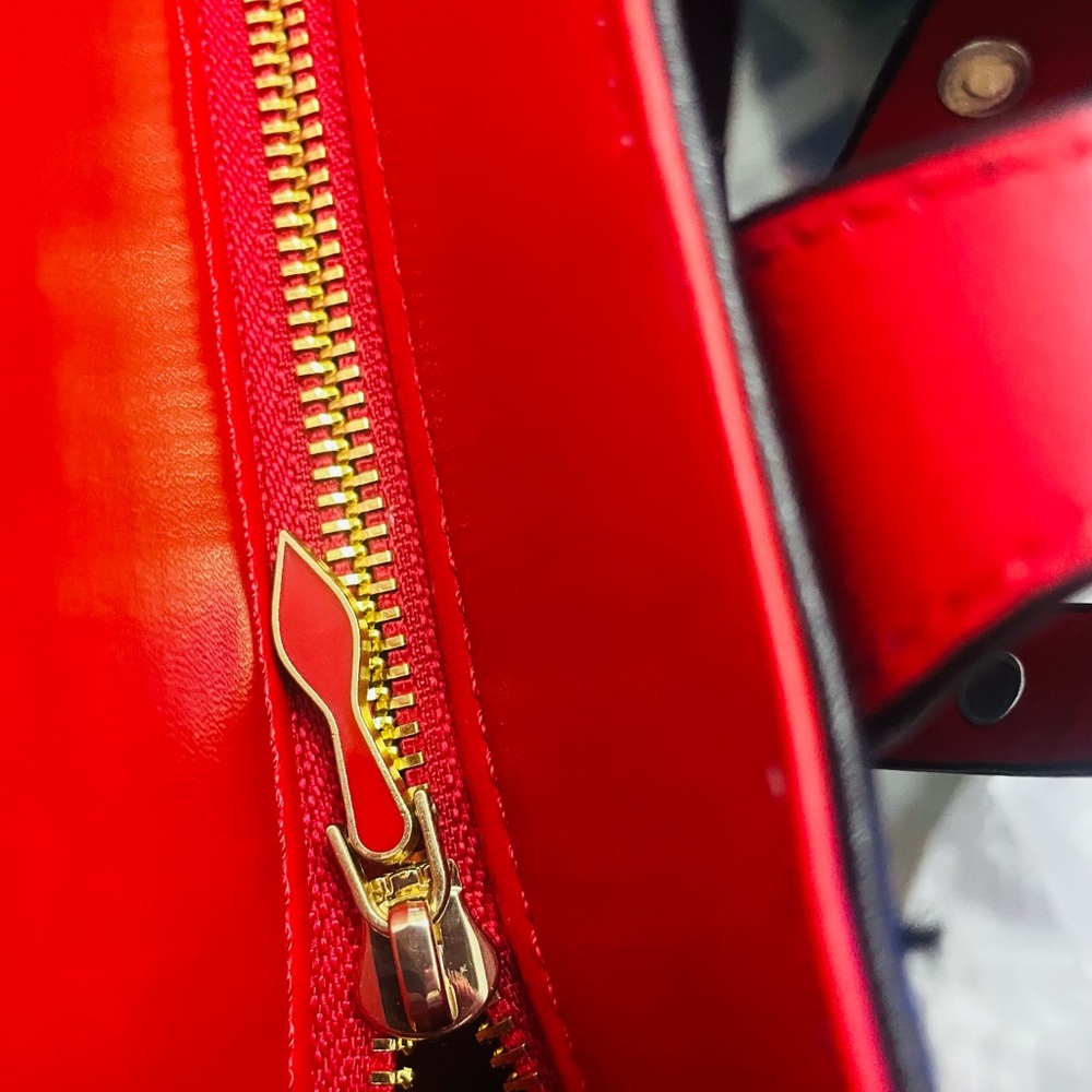 โฅ๏ธ๐Stylish Black and Red Women's Tote Bag - Picture 10 of 13